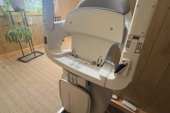 Completed install in Danville IL of a HomeGlide straight stairlift by Access BDD