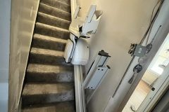 HomeGlide Straight Stairlift Installed in Carmel, IL