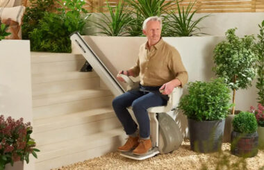 Enjoy Your Outdoor Spaces Again with the HomeGlide Outdoor Stair Lift